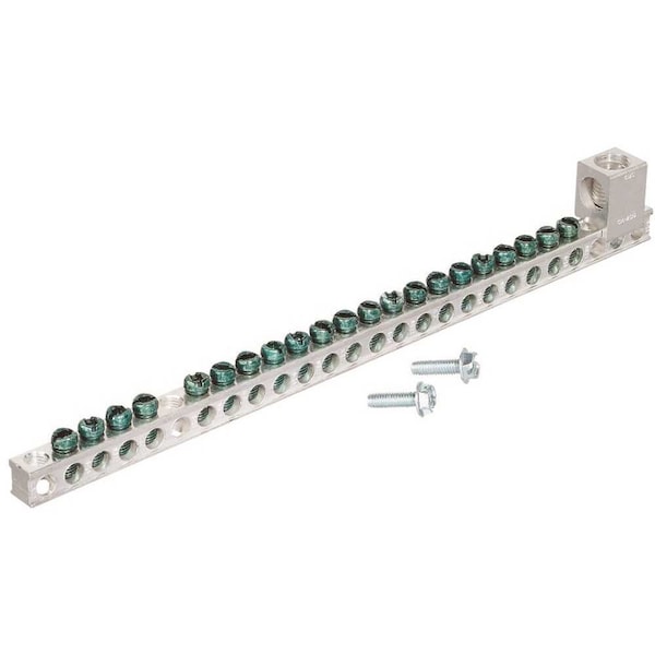 21-Terminal Ground Bar for Type CH and Type BR Panels